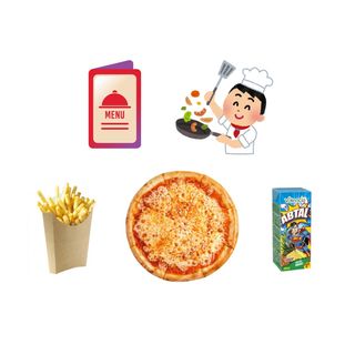 Menu Enfant Mini Pizza