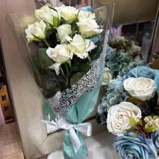 Mini bouquet blanc