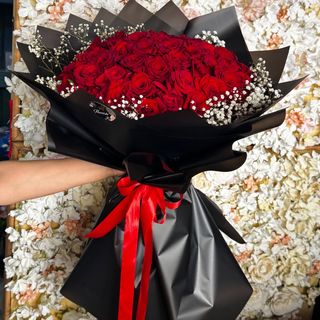 Bouquet rose rouge