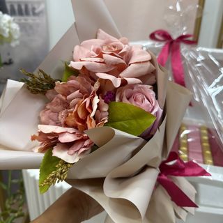 Mini bouquet beige