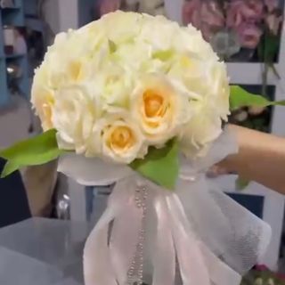 Bouquet mariée blanc