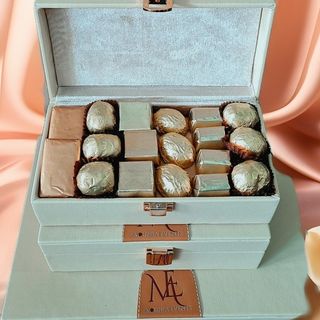 Coffret en cuir