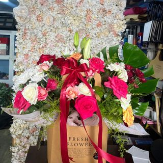 "coeur Élégant" Panier romantique 