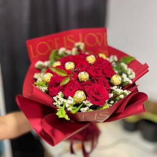 Bouquet rouge passion