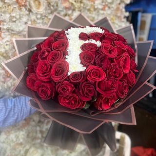 Bouquet lettre