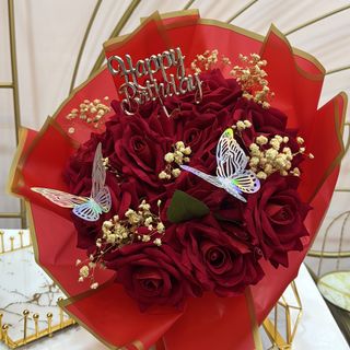 Bouquet happy