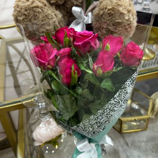Mini bouquet fushia