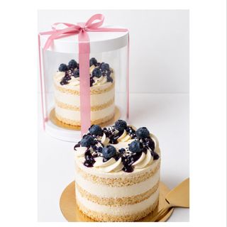 Tarte - Naked Cake à partager saveur myrtille (4 à 6 pers.)