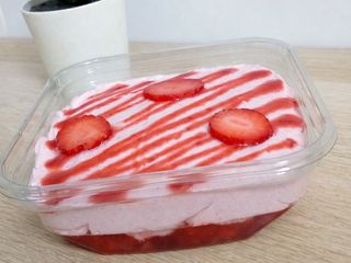 Mousse fraise ( 2 Personnes) N