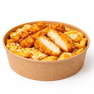 Crispy chicken bowl