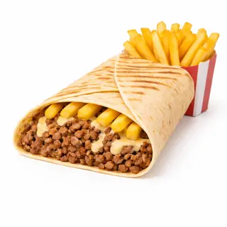 Ground meat tacos