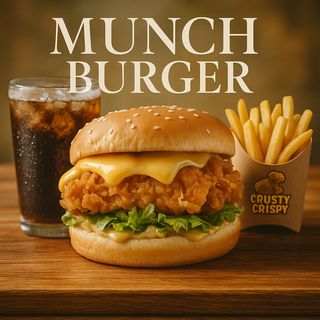 Munch Burger Menu