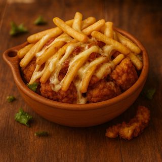 Chicken Cheesy Fries