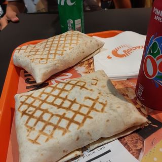 MENU tacos poulet +frites +soda au choix