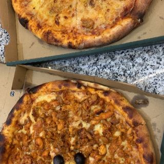 PROMO SPÉCIALE 2 PIZZAS POULET (Large et petite)
