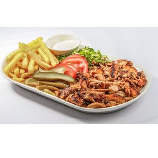 Plat shawarma 