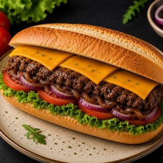 SANDWICH VIANDE HACHÉE