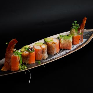 Rouleaux printemps crevettes 6 pièces 