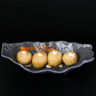 Croquettes ou crispy cheesy balls 4 pieces 