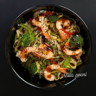 Nouilles gambas sweet chili 