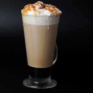Caramel latte iced coffee 