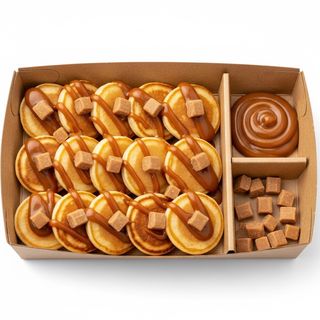 Mini Pancakes Caramel