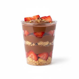 Verrine Cookies Fraise & Nutella