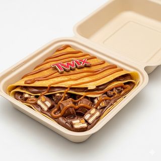 Crêpe Nutella Twix