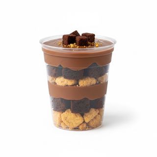 Verrine Cookies Brownie Nutella