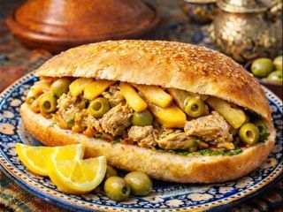 Sandwich Beldi Poulet Citron