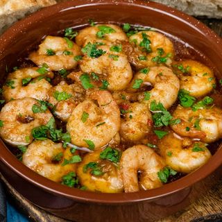 Gambas Al Ajillo ou Pil Pil
