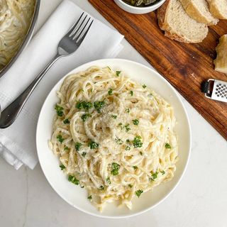Spaghettis Alfredo