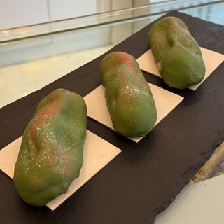 Trompe-l’oeil pistache