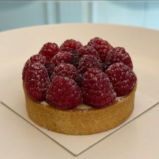 Tarte à la framboise