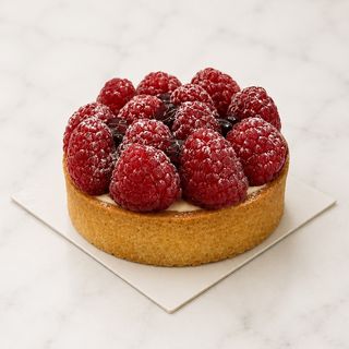 Tarte à la framboise