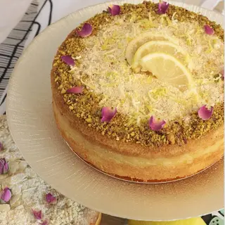 Grande basboussa citron 24cm