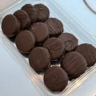 Sablé chocolat caramel