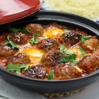 Tajine Kefta aux oeufs