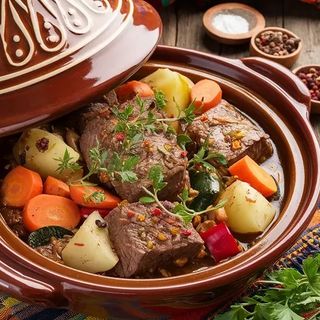Tajine chèvre au légumes