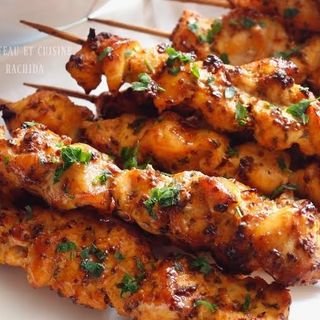 Brochettes poulet
