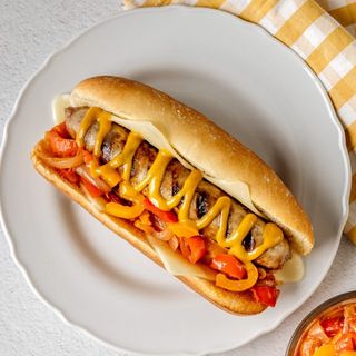 Sandwiche Saucisses de boeuf