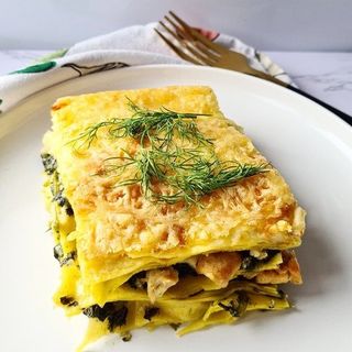 Lasagne Poulet Épinard