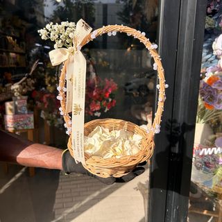 Panier de Pétales Élégance