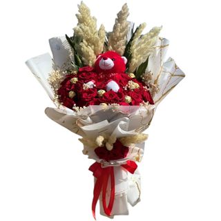 Bouquet de fleur nounours f41
