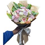 Bouquet de rêve l’emballage papier kraft f37