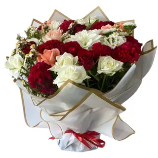 Bouquet de fleurs pour maman f35