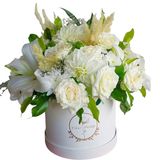 Box fe fleur blanche  f18