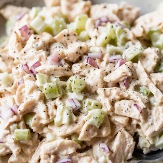 Salade thon ouef fromage chiken