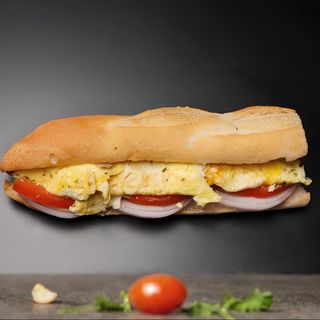 Bocadillos omelette