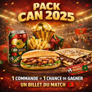 BOCA CHAPLIN + FRITTES + BOISSON + CREPE AU CHOIX